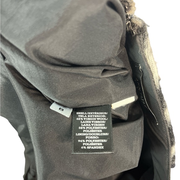 Ann Taylor wool blend zebra‎ print skirt size 10 - Picture 6 of 6